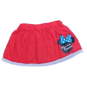 Disney Red 3T Minnie Mouse Skirt